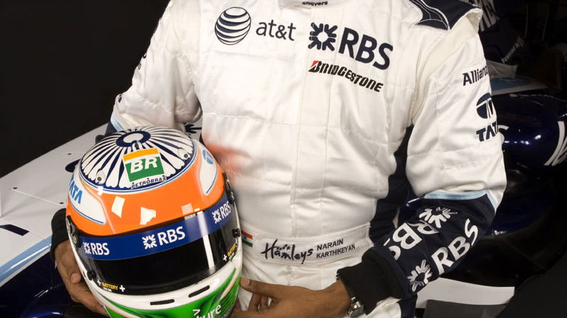 Formula 1 won't go to India in '09, says Narain.
