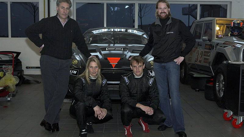 Team Modena battle to fourth.