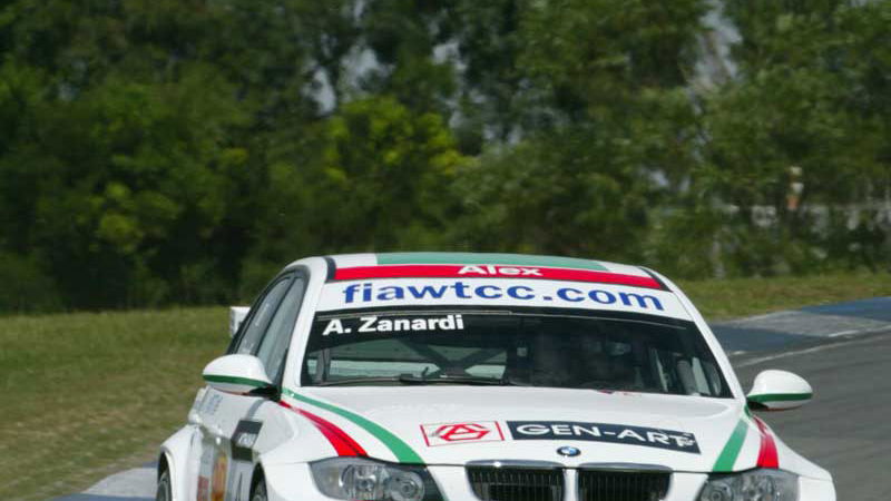 Double points for Zanardi despite troubles.