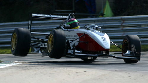 van der Merwe fastest at Donington.