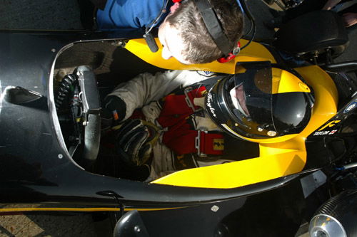 Castroneves, Rice fined for poor conduct.