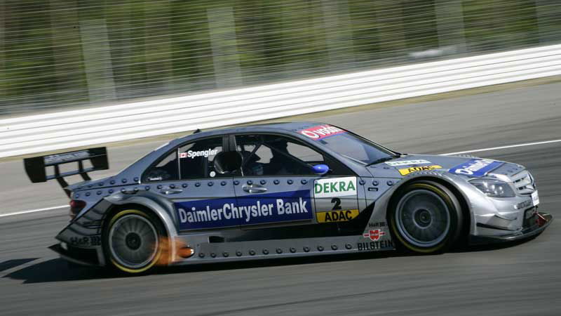 Hockenheim 2007: Ekstrom pinches opener.