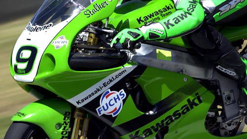 Fuchs Kawasaki bid a fond farewell to WSBK.