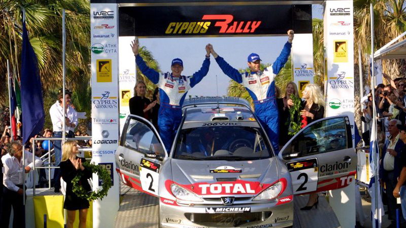 Gronholm takes Cyprus win after McRae blows it.