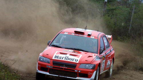 Alister McRae keeps pushing.