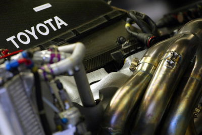 Toyota completes first test.