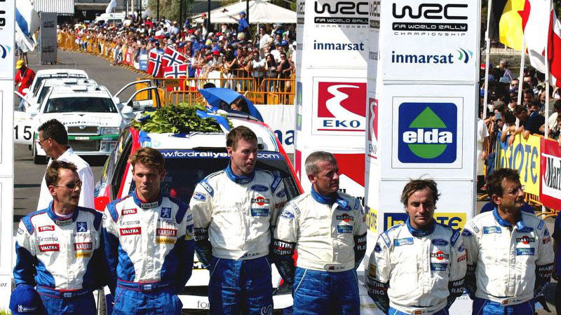 McRae takes first win of 2002 on Acropolis Rally.