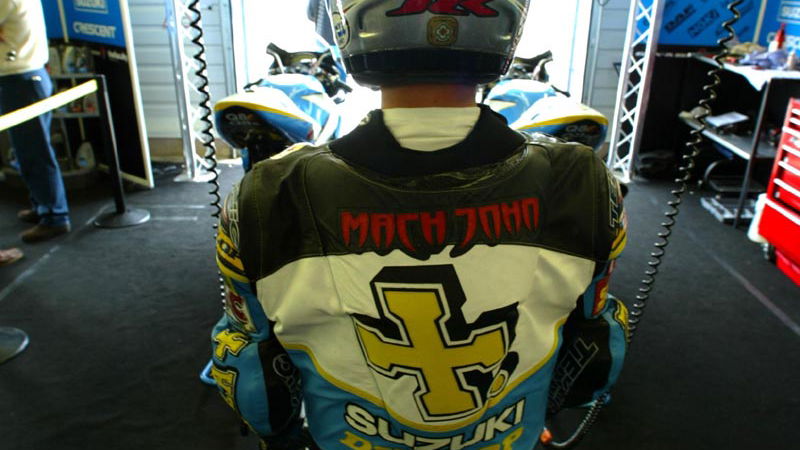 Front row double for Rizla Suzuki.
