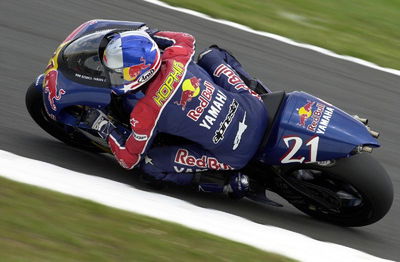 It's hard to get on the gas, complains Capirossi.