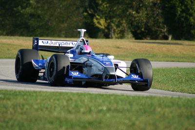 Indy-style qualifying for ovals.