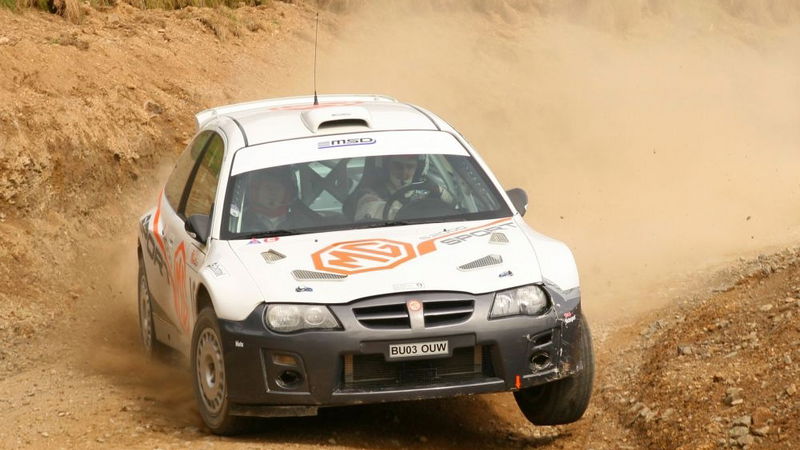 PWRC: Jones in car switch for home event. 