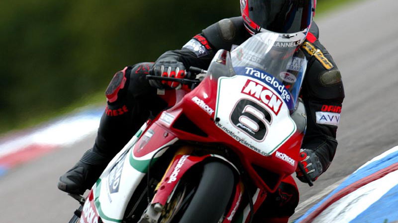 Rutter sets fastest ever lap around Mallory Park.