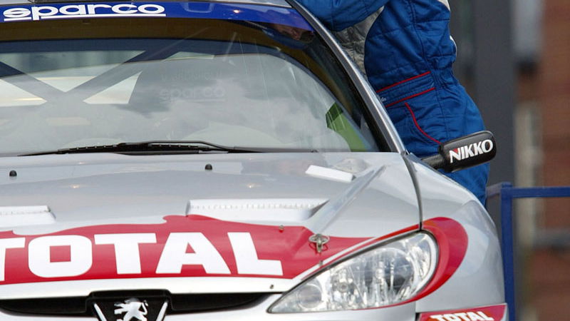 Asphalt debut for the Peugeot Evo 3 206 WRC.