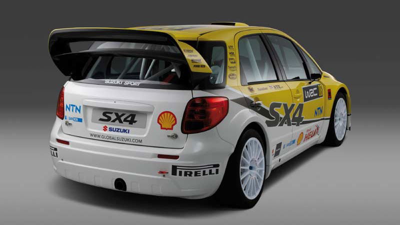 PICS: New livery for Suzuki SX4.