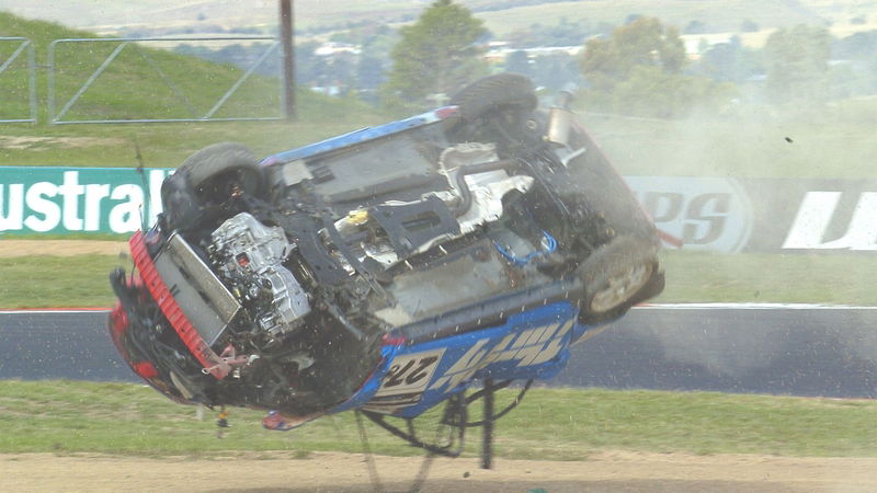 Huge accident hits Bathurst 12 Hour.