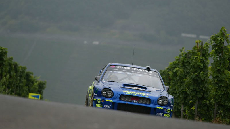 Subaru begin asphalt testing.
