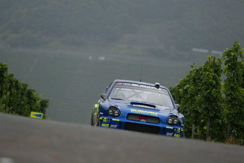 New route for Telstra Rally Australia in 2003.