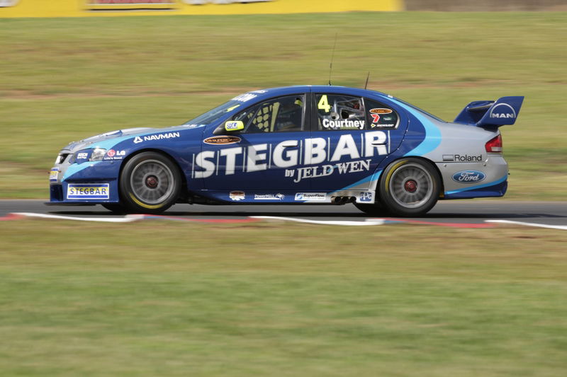 Queensland 2008: Courtney takes debut win.