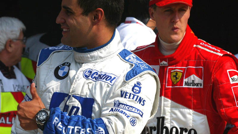 Montoya masters Monza qualifying with record lap.