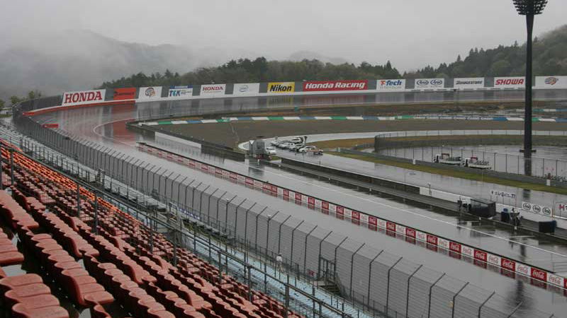 Motegi forced to switch to road course
