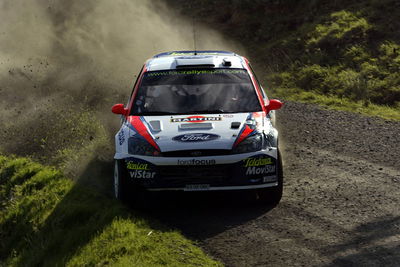 Two M-Sport customer Fords for New Zealand.