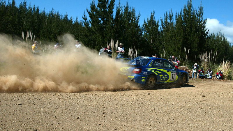 Rally stars take their gumboots to Taihape.