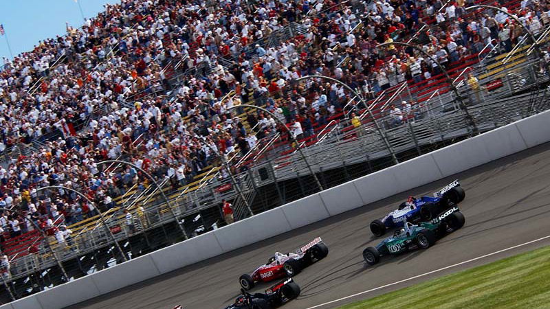 California race cancelled, CART season ends early.