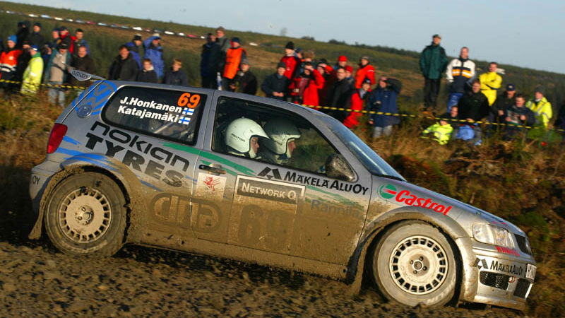 Katajamaki takes JWRC lead.