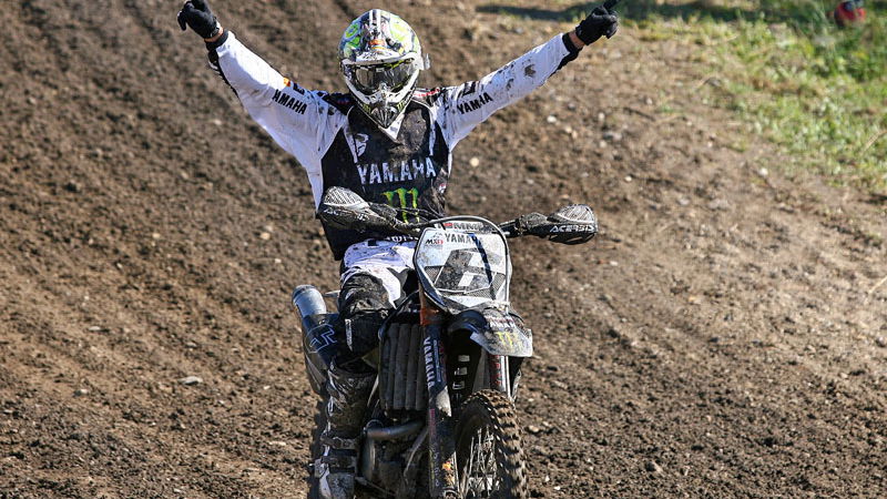 Josh Coppins takes victory in Bulgaria.
