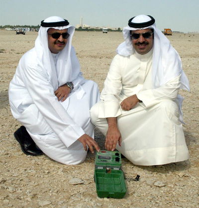 Hard rock excavation begins at Bahrain F1 track.