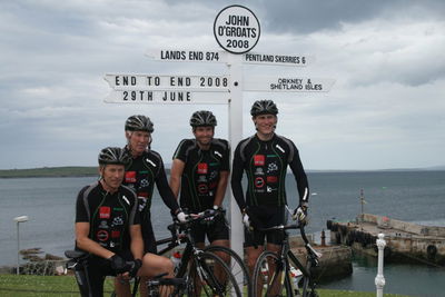 Wilson Jr completes charity bike ride.