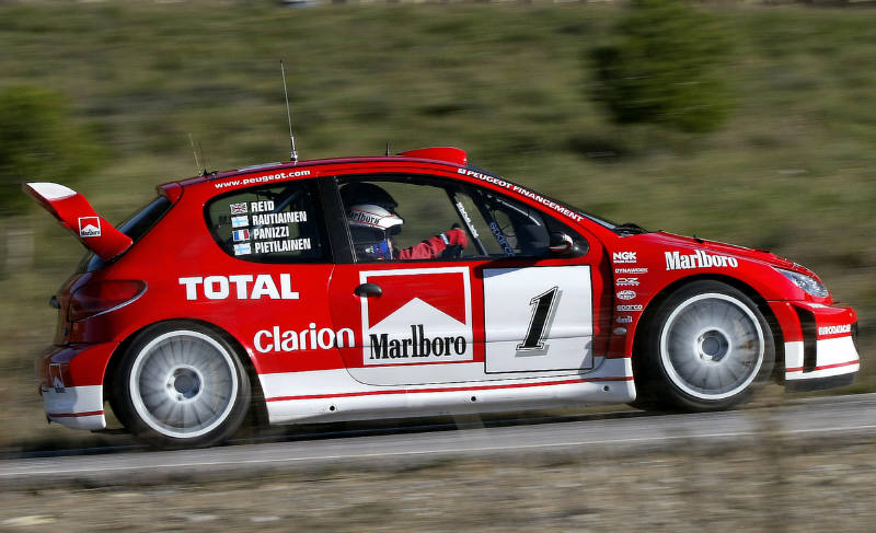 Marlboro Peugeot launch pictures.