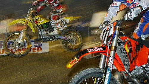 Full 2003 AMA Supercross entry list.