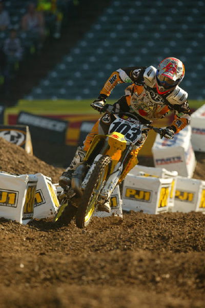 Tortelli out of 2004 AMA Supercross.