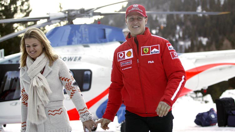 Solberg gives Schumi 'secret' ride in his Impreza.