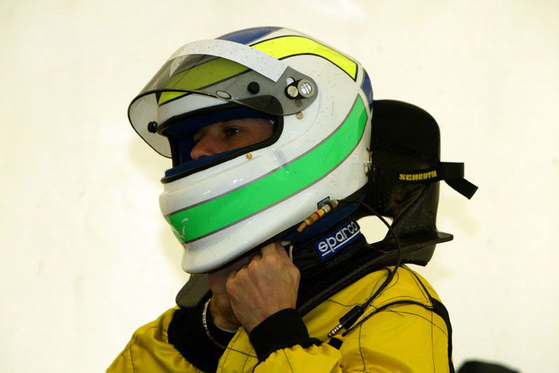 Michael says sorry to Trulli.