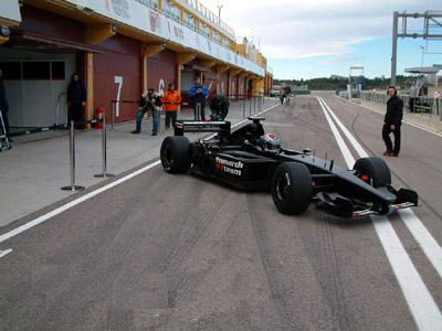 Valencia test - day three: 30 January.