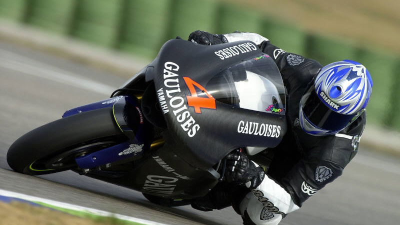 Barros destroys pole at Barcelona.