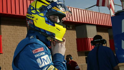 Team Menard pleased to have Lazier back.