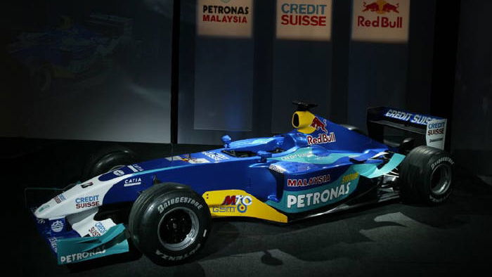 Sauber to launch 2004 car today.