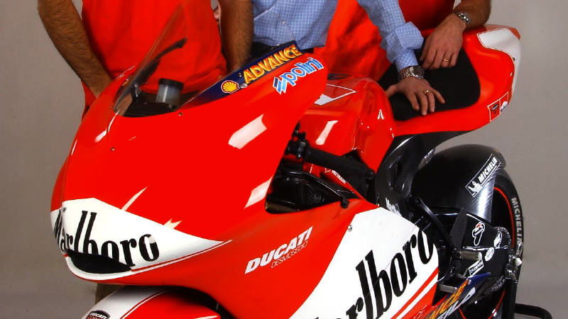 Ducati Racing profile: 1950 - 2002.