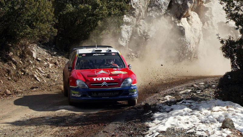 Sainz gives Xsara WRC-Michelin first gravel win.