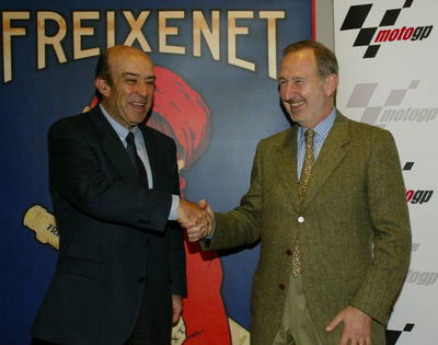 Podium finishers to uncork Freixenet in 2003.