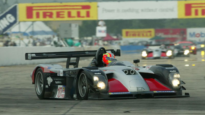 JML Team Panoz prepare for Le Mans assault.