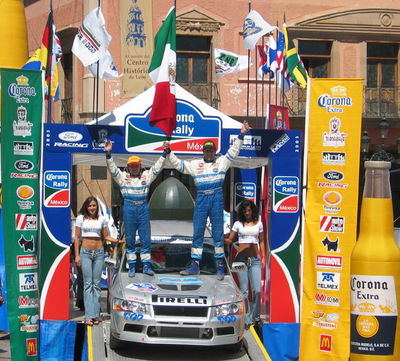 Subaru and Corona announce sponsorship deal.