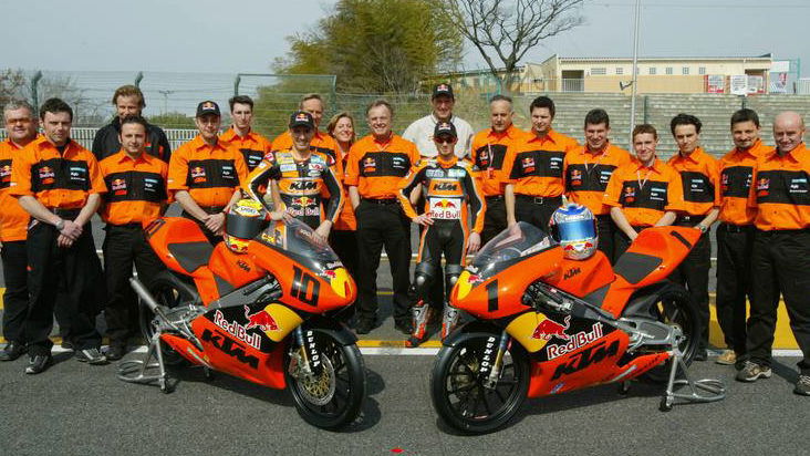 World champion Vincent sacked by KTM.