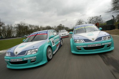 MG heads to Brands favourite.