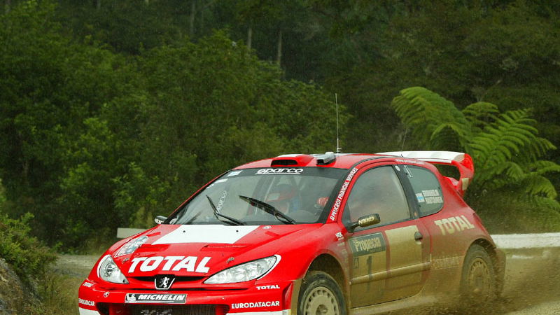 Gronholm 'rolls' on, Martin and Rovanpera retire.