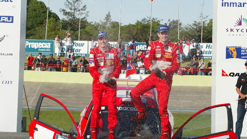 Gronholm takes second win of 2003 in NZ.