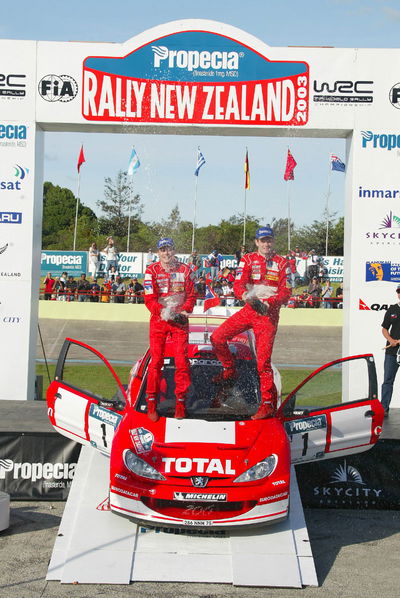 Gronholm 'rolls' on in New Zealand.